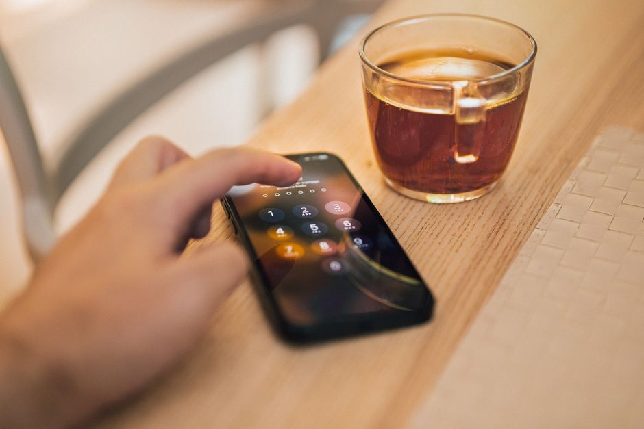 Unlocking a smart home door with a smartphone